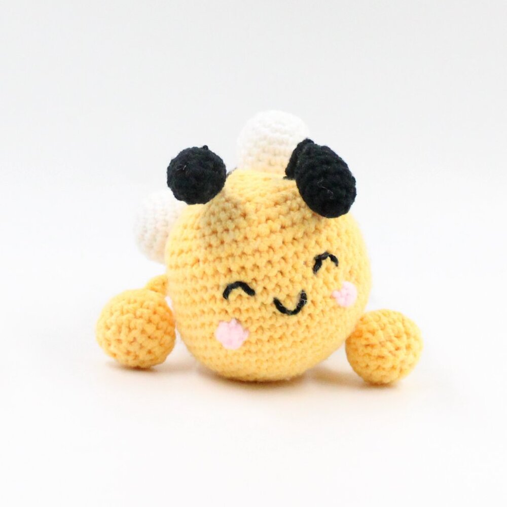 Handmade Crochet Acrylic Amigurumi Bumblebee